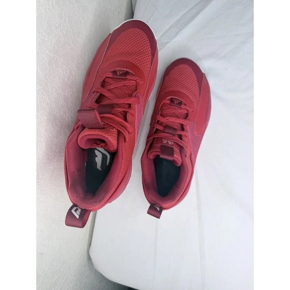 Adidas‎ Dame Basketball Shoes Men's Sz 10.5 Red Certified Damian GY2443